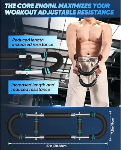 Zaucet Saker Twister Arm Trainer - Adjustable Resistance For Full-Body Workout