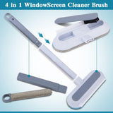 Dollar for Import 11pcs Window Screen Cleaner Tool and Hook Set - Blue, 4-in-1