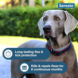 Seresto Flea & Tick Collar For Dogs Over 18 Lbs. - 8 Month Protection