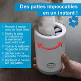 Fennitti Paw Cleaning Kit For Dogs And Cats With Silicone Brush, Balm And Towel - Cleans Paws Easily
