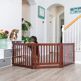 Primetime Petz 360 Configurable Freestanding Dog Gate With Door - Safe & Secure