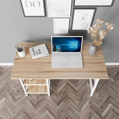 Sogesfurniture Computer Desk - Stylish Workstation With Ample Storage