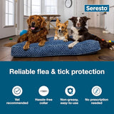 Seresto Flea & Tick Collar For Dogs Over 18 Lbs. - 8 Month Protection