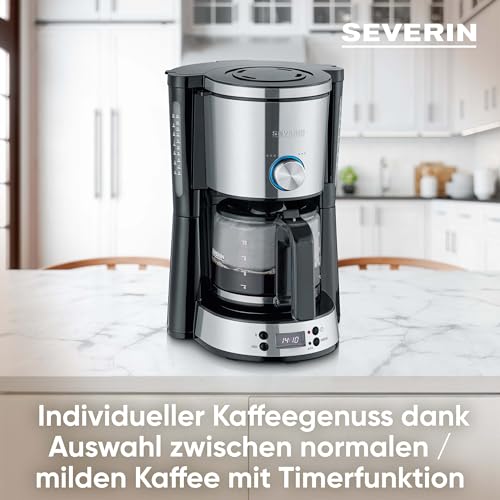 Severin Typeswitch Ka 4826 Coffee Machine With Glass Jug - Programmable Brewing