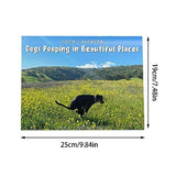 Senhe Dogs Pooping In Beautiful Places Calendar 2024 | Hilarious Monthly Wall Calendar