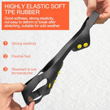 Rseuphiee Non-Slip Crampons With 10 Teeth For Winter Hiking