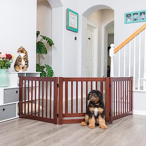 Primetime Petz 360 Configurable Freestanding Dog Gate With Door - Safe & Secure