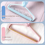 Mzbmcf Portable Lint Remover 2 Pack - Ideal For Clothes & Fabrics