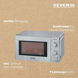 Severin Mw 7900 2-In-1 Microwave With Grill - 700W Power & 9 Programs