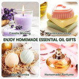 Migcaput Essential Oils Set - 12 Natural Aromatherapy Oils For Diffusers & Spa