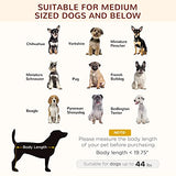 Pawhut Elevated Dog Bed With Canopy For Medium Dogs - Cool & Comfortable