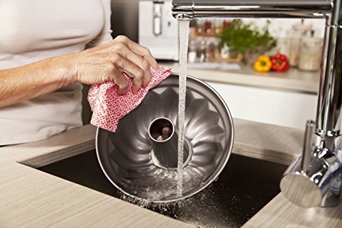 Vileda Dishcloth 34 X 34 Cm, Pack Of 2 - Streak-Free Shine