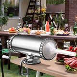 Costway Manual Sausage Filler With 3 Tubes - Easy To Use