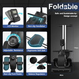Neezee Rowing Machine - Foldable Design With Lcd Monitor & 16 Levels Resistance
