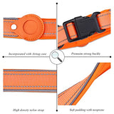 Ppbond Reflective Dog Collar With Airtag Holder - Comfortable & Safe