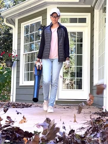 Yard Force 60V Cordless Leaf Blower | 150 Mph Max Air Speed, Efficient Yard Maintenance