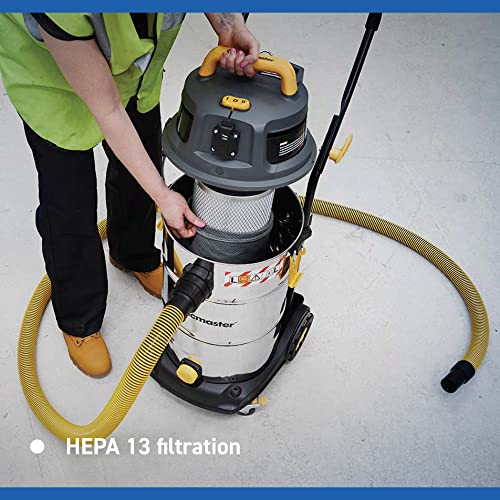 Vacmaster Wet And Dry Vacuum Cleaner 38L - Powerful 1600W Motor