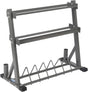 NOALED Multi-Layer Metal Dumbbell Rack - A-Frame Design