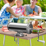Costway Manual Sausage Filler With 3 Tubes - Easy To Use