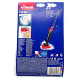 Vileda Steam Cleaner Cloths - 3D Microfibre, Compatible With 100°C Steam