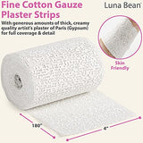Casting Keepsakes Craft Wrap Plaster Cloth - 4'' X 180'' - Quick Setting