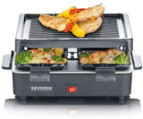 Severin Mini Raclette Grill For 4 Persons - Safe And Compact Design