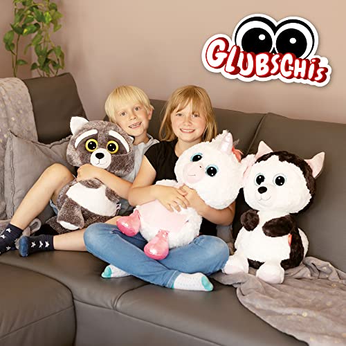 Nici Glubschis Raccoon Clooney 45 Cm - Soft Plush Toy With Big Eyes