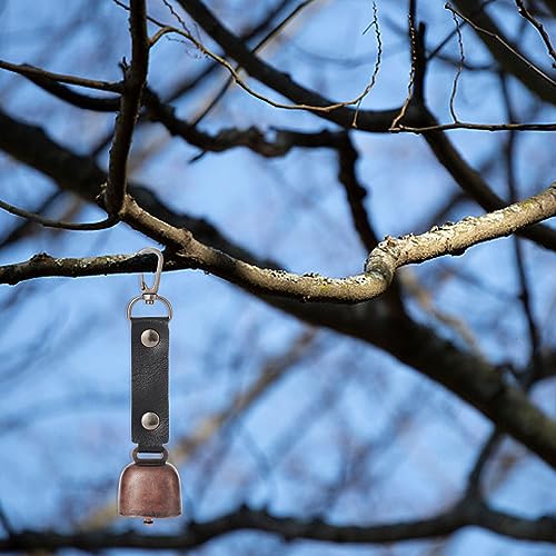 Ksiee Bear Bell For Bear Deterrent With Magnetic Silencer & Carabiner