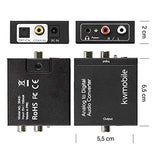 Kwmobile Analog Digital Audio Converter - Connects Analogue Devices To Digital Systems