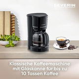 Severin Ka 4320 Filter Coffee Machine For 10 Cups With Permanent Filter