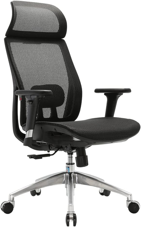 Umi Ergonomic Office Desk Chair - Adjustable Lumbar Support and 3D Arms