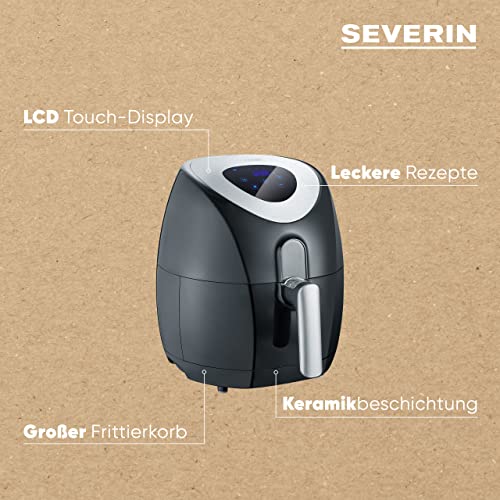 Severin Hot Air Fryer Fr 2430 - Healthy Frying With 6 Programs