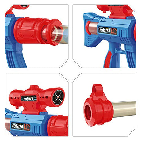 Yeebay Shooting Game Toy - 2Pk Air Guns & Target - Fun For Kids