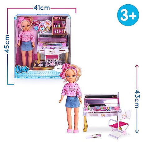 Nancy - Nails Style Doll With Accessories For Fun Manicures