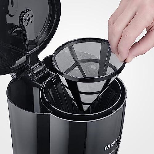 Severin Ka 4320 Filter Coffee Machine For 10 Cups With Permanent Filter