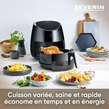 Severin Xxl Hot Air Fryer - 5L Capacity, Oil-Free Cooking