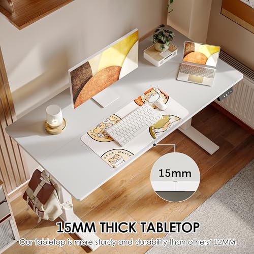 Bexevue 40" X 24" Height Adjustable Electric Desk - Perfect For Home Office