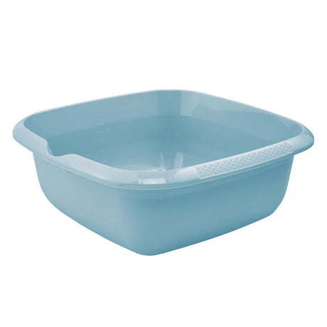 keeeper Universal Bowl in Nordic Blue with spout and measuring scale