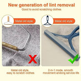Zhiqishi Carpet Hair Remover Tool - Portable Lint Remover For Pet Hair