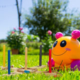 Relaxdays Ring Toss Game - Fun For Kids & Adults, Indoor & Outdoor Use