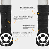 Jjw Non Slip Football Socks For Dogs Xl - Adjustable Straps For All Breeds