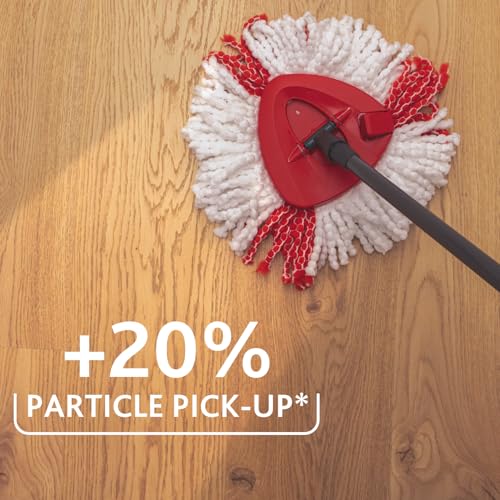 Vileda Easy Wring & Clean Spin Mop & Bucket Set | 130 Cm Handle | Hands-Free Wringing