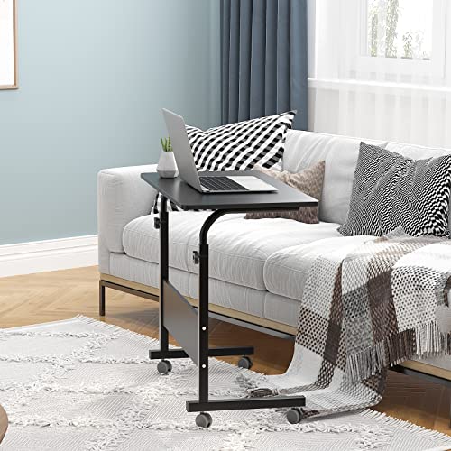 Soges Adjustable Mobile Table - Portable Laptop Stand With Height Adjustment