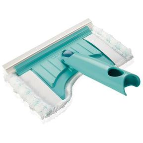 Leifheit Flexi Pad in white, designed for cleaning tiles and bathrooms with flexibility.