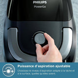 Philips PowerGo FC8241/09 Cylinder Vacuum Cleaner 750W 3L