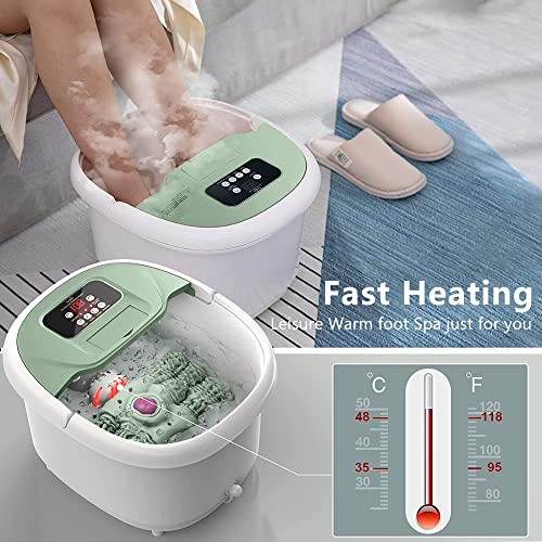 Turejo Foot Spa With Heat & Massage - Relaxation & Skin Care