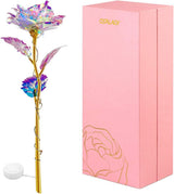 OSALADI Colorful Luminous LED Rose - Multi-color