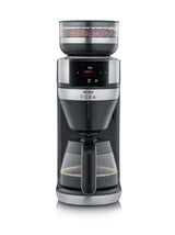 SEVERIN Filka KA 4852 Fully Automatic Coffee Machine in Matte Black and Stainless Steel
