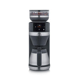 Severin FILKA Fully Automatic Coffee Maker in Matte Black and Stainless Steel