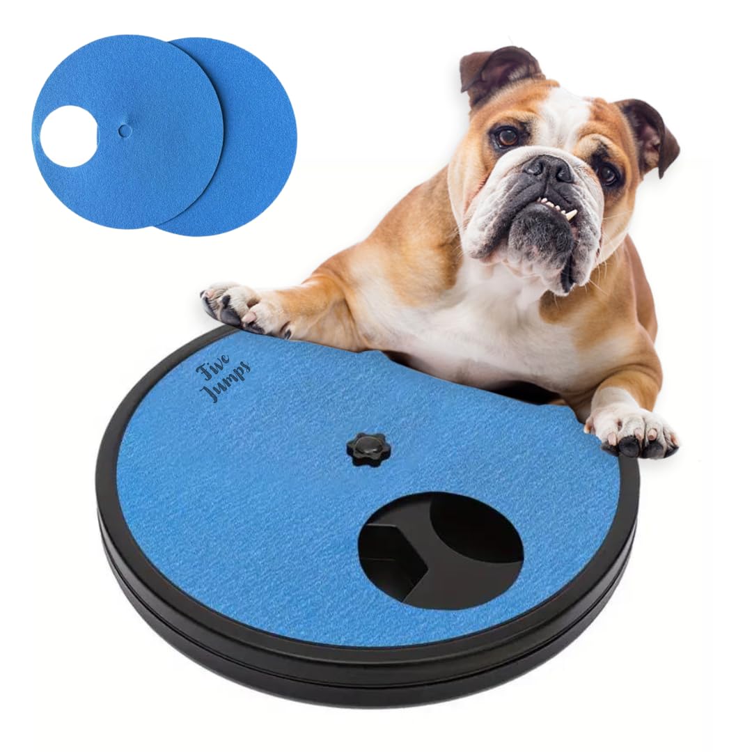 3-in-1 multifunctional dog nail file board with interactive toy features